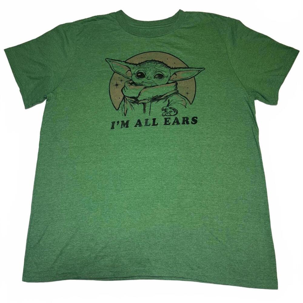 Star Wars Baby Yoda 'I'm All Ears' T-Shirt - XL